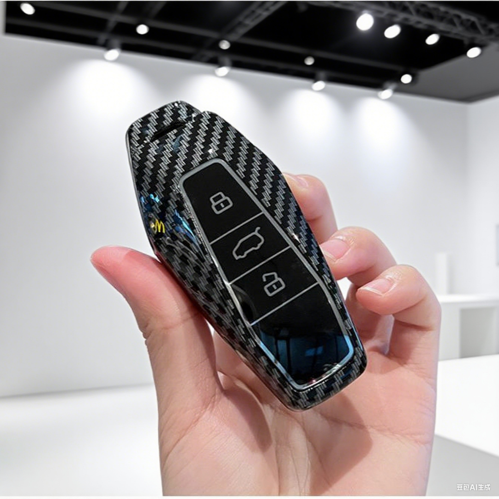 ABS พลาสติกแข็ง เหมาะสําหรับ 2024 JAECOO 6 EV ฝาครอบกุญแจ icar 03 เชลล์กุญแจรถ