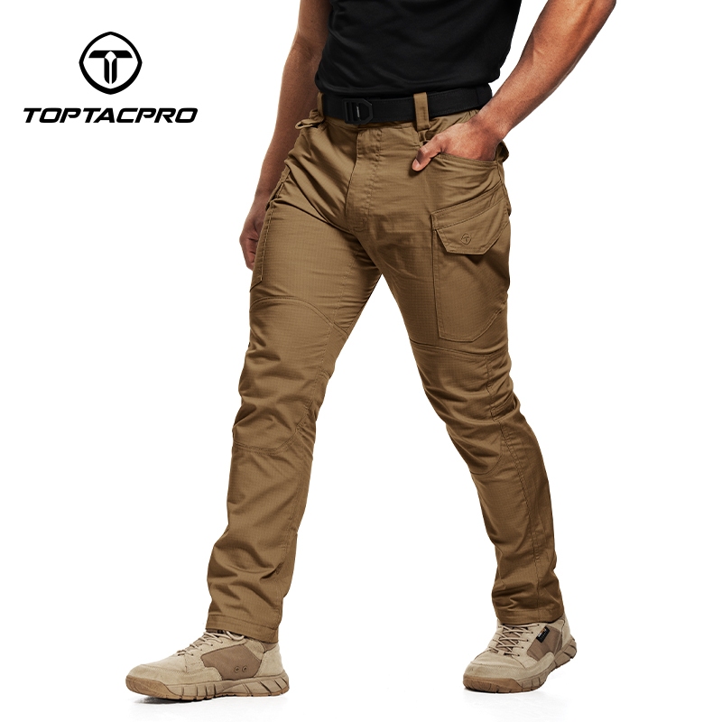 TOPTACPRO กลางแจ้งกางเกงยุทธศาสตร์ทนต่อการฉีกขาดกางเกงป่ากีฬา 8202