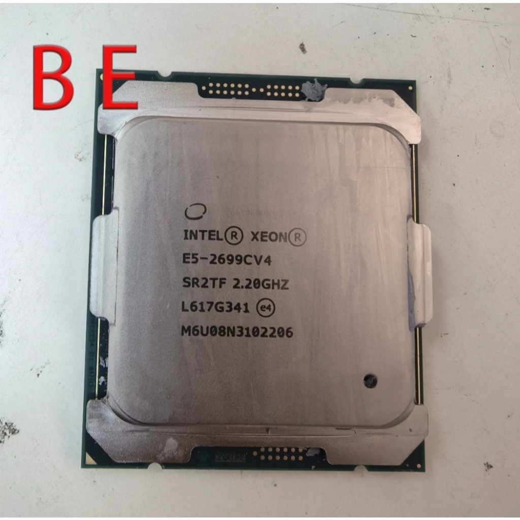 Xeon E5-2699C V4 LGA 2011-3 เซิร์ฟเวอร์ CPU โปรเซสเซอร์ 22-Core 2.20GHz SR2TF X99