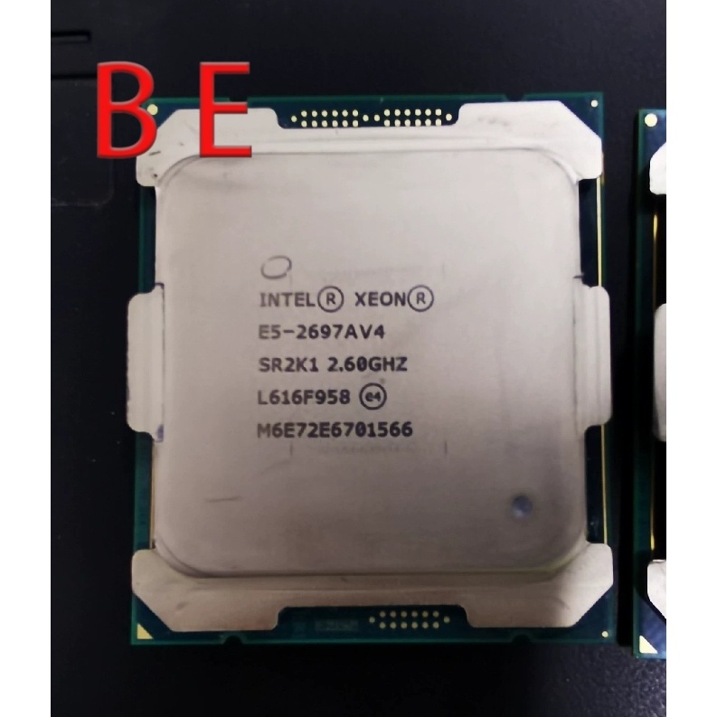 Xeon E5-2697A V4 LGA2011-3 เซิร์ฟเวอร์ CPU โปรเซสเซอร์ 2.60GHz 16-Core 40MB SR2K1