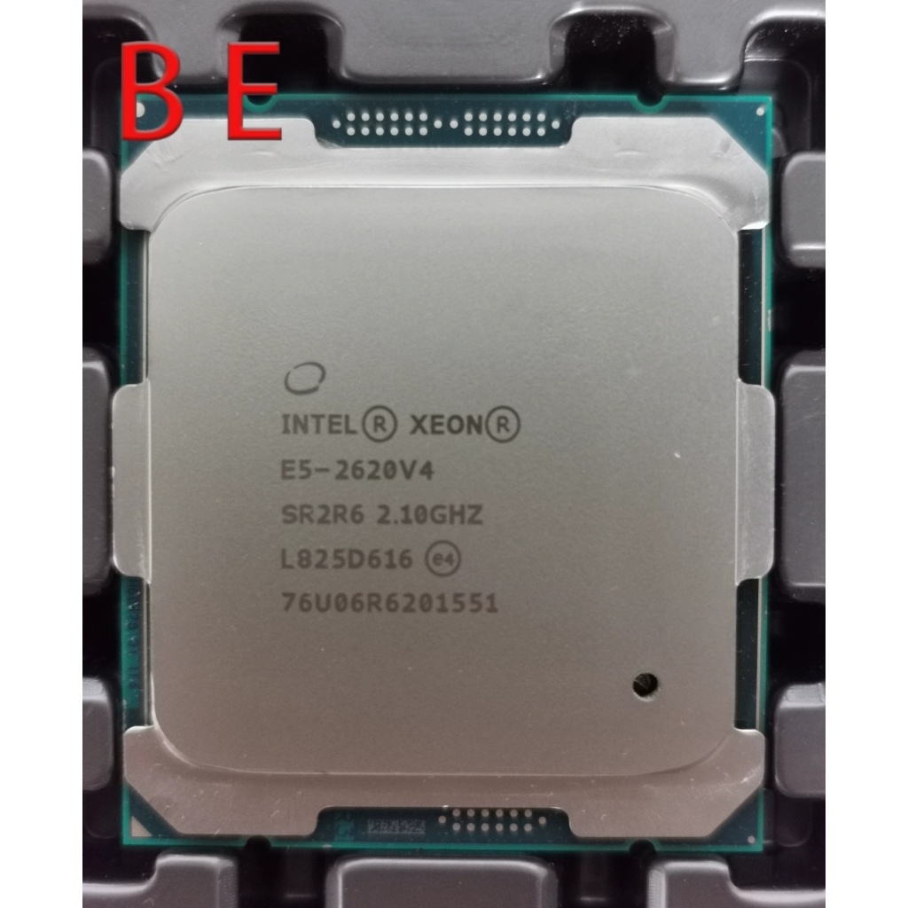 Xeon E5-2620 V4 LGA2011-3 เซิร์ฟเวอร์ CPU โปรเซสเซอร์ 8Core 20MB SR2R6 2.10GHz