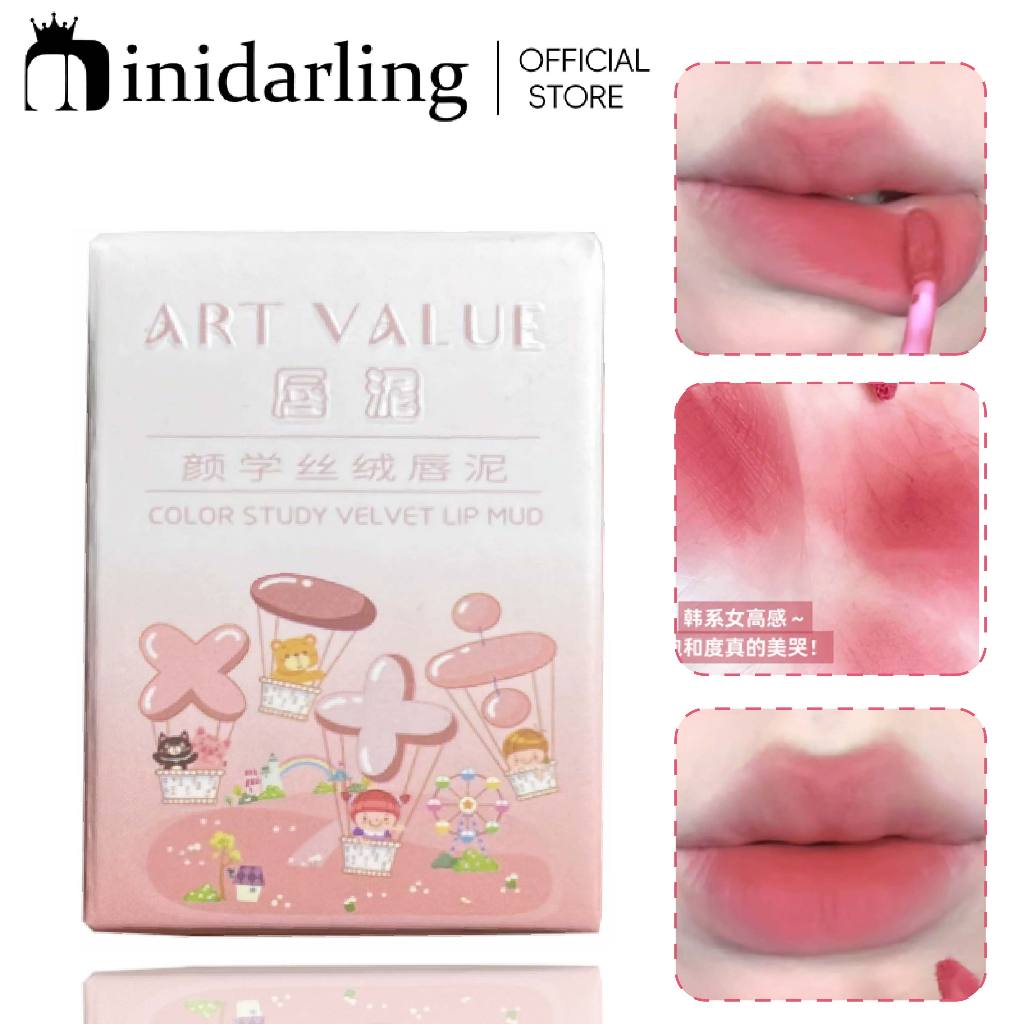 Herorange ของแท้ ลิปสติก เนื้อแมตต์ แบบนิ่ม ให้ความชุ่มชื้น ติดทนนาน สําหรับนักเรียน