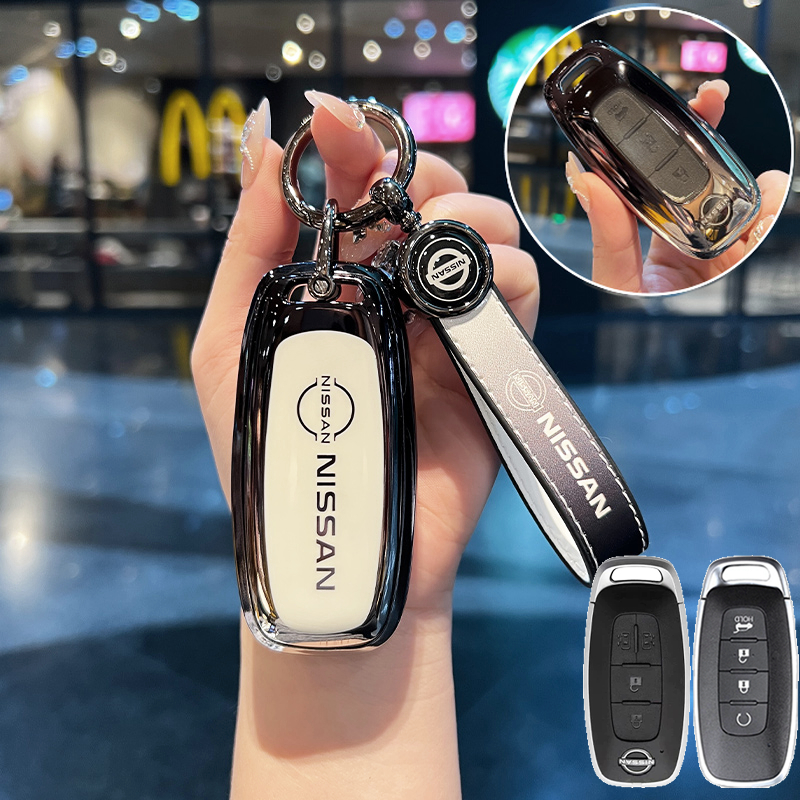 เคสกุญแจรีโมทรถยนต์ ปุ่มหลายแบบ สําหรับ Nissan serena C28 X-trail T33 Qashqai J12 Teana Almera Altim