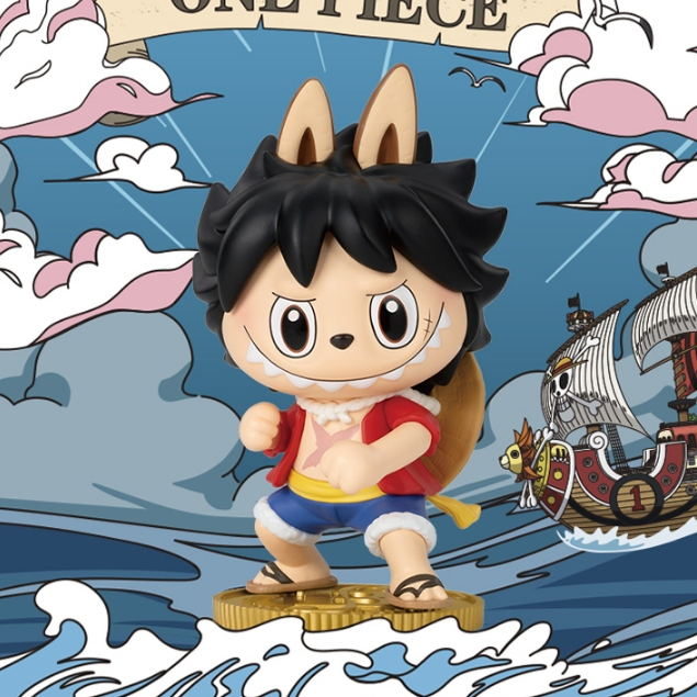 THE MONSTERS LABUBU One Piece Series ตัวเลขกล่องตาบอด Action ของเล่นรูปของขวัญวันเกิดของเล่นเด็ก