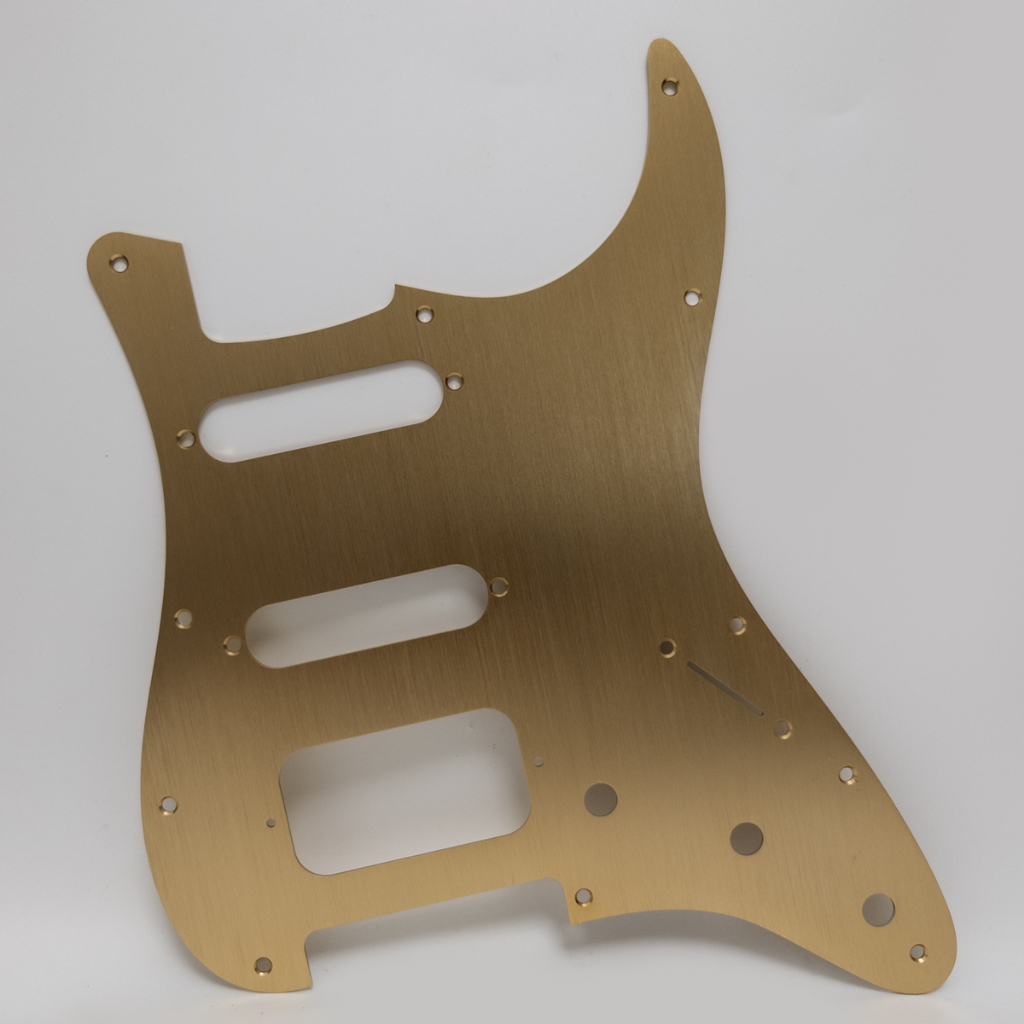 Fender Strat Guitar Pickguard Aluminium Anodized SSH American/Mexican Guitar Parts