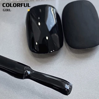 【สินค้าพร้อมส่ง】เจลทาเล็บ Colorful Girl | สีขาว, สีดำ | สีเข้มข้น ทาเพียงครั้งเดียวชัด | ปลอดภัยและเป็นมิตรกับสิ่งแวดล้อม
