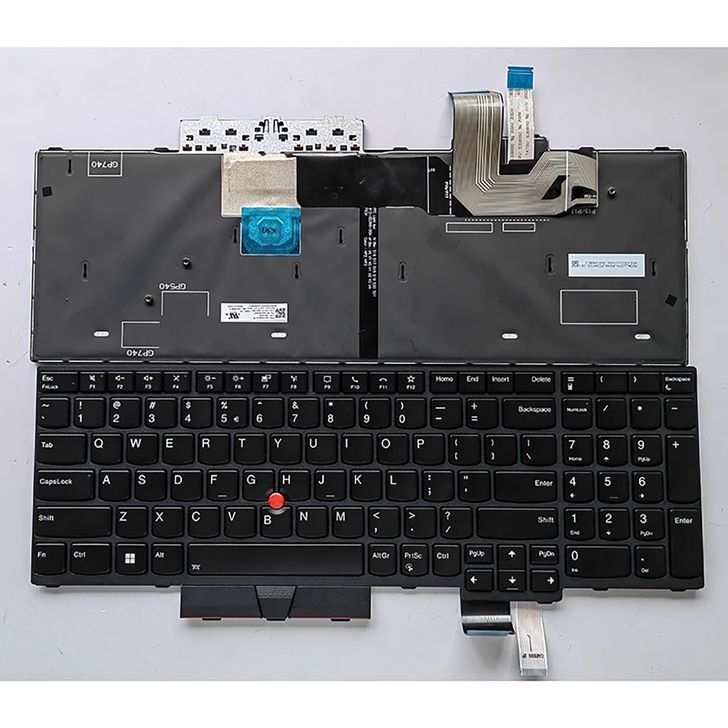 ใหม่/Orig US สําหรับ Lenovo ThinkPad P17 Gen 2 P15 Gen 2 T15g Gen 2 5N21B44402 คีย์บอร์ดเรืองแสง