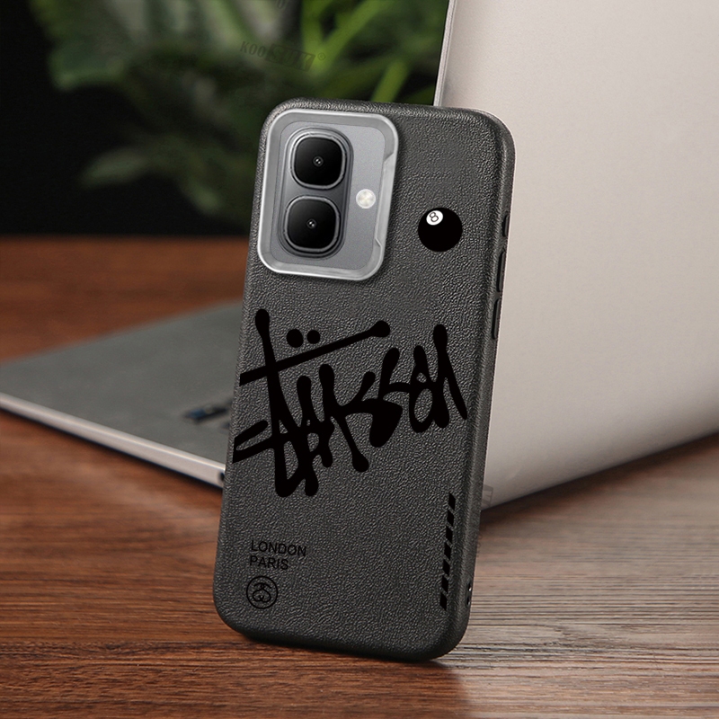 เคสเข้ากันได้กับ Infinix Smart 10 Plus X6725 X6725B_C Graffiti หรูหรา TPU เคสโทรศัพท์ฝาหลัง