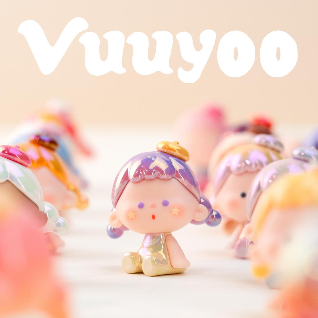 AMLLS & Vuuyoo V1 series น่ารัก minibean ของเล่น blindbag pvc