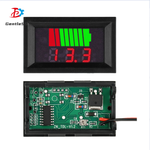 DC6V-72V Universal Lead Acid Battery Indicator LED Digital Display โวลต์มิเตอร์รถยนต์