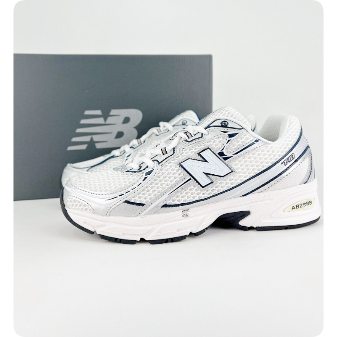 ใหม่ 740 สบาย Anti-Slip ทนต่อการสึกหรอ Low-Top Body Leisure รองเท้าวิ่งผู้ชายผู้หญิงรองเท้า U740wn2 