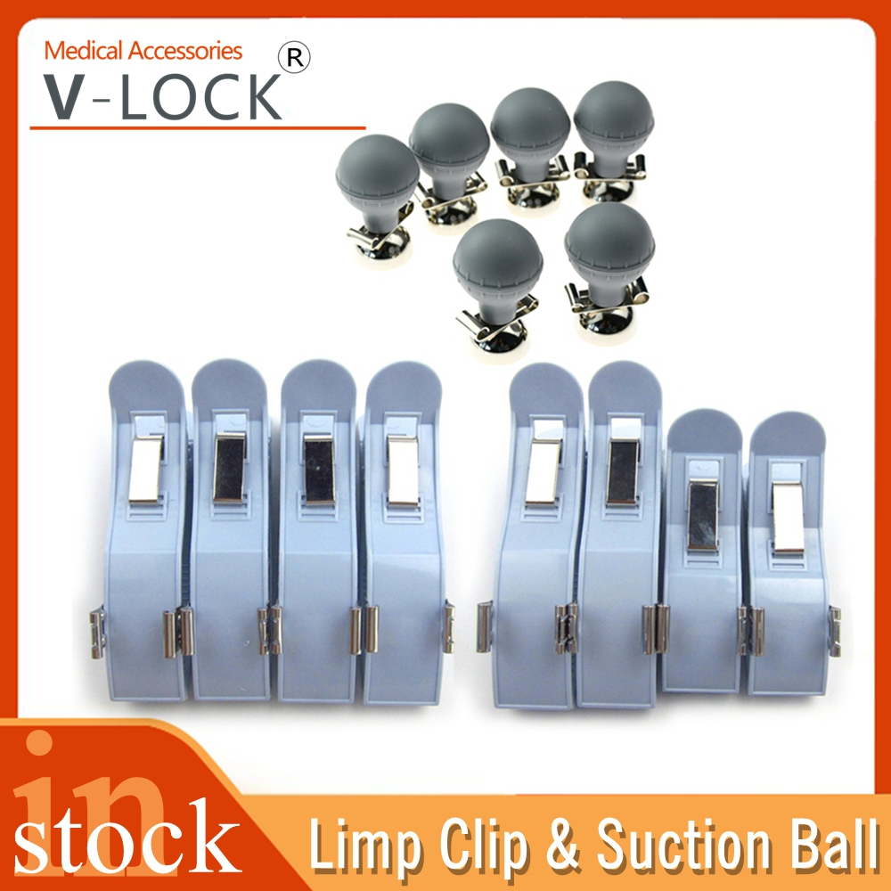 ใช้งานร่วมกับ 4PCS Limb Clamp Electrode 6PCS หน้าอกดูด Ball Electrode มัลติฟังก์ชั่นเด็กผู้ใหญ่ Ecg Ekg Electrode