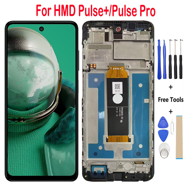 6.65 สําหรับ HMD Pulse Plus Pulse + Pulse Pro หน้าจอ LCD Digitizer อะไหล่