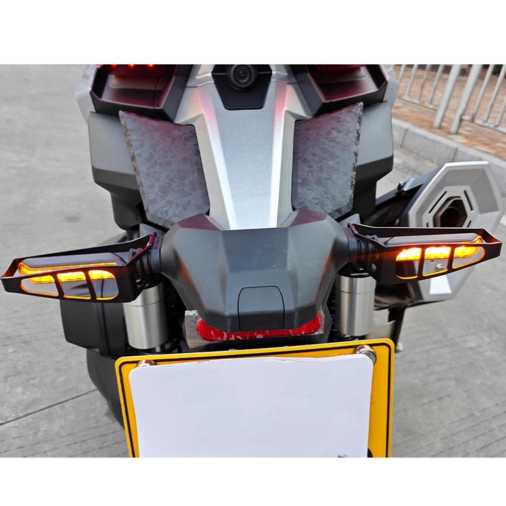 สําหรับ ZONTES 368G 368 G 368-G ไฟเลี้ยวรถจักรยานยนต์ LED Light Protection Cover Shield - รูปที่ 2