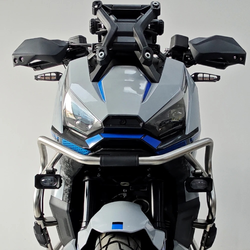 สําหรับ ZONTES 368G 368 G 368-G ไฟเลี้ยวรถจักรยานยนต์ LED Light Protection Cover Shield - รูปที่ 4