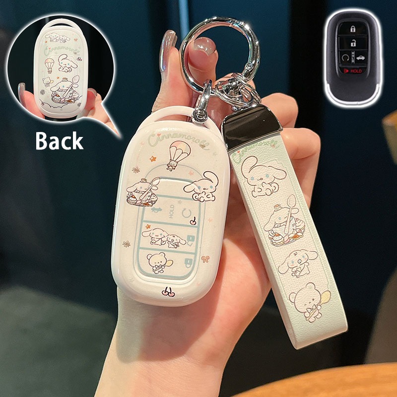 Honda Civic FE HRV (2022-2025) ปลอกกุญแจรถ คุณภาพระดับพรีเมียม TPU Key Case Cover