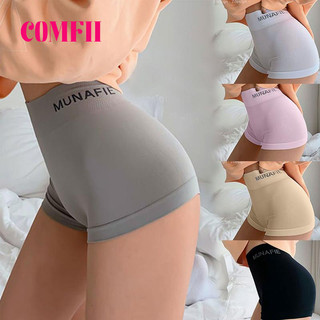 【Comfort Room】4pcs Athletic Short Shaping Stretch Women's Pants Seamless High Waist Underwear Girls Shorts PLUS SIZE Cotton Womenswear Lady Comfort Basic Bridal Minimalist Pantylet For Women