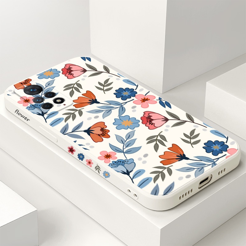 เคสโทรศัพท์สําหรับ Redmi Note 11 Pro 10 9 11S 10S 9S 4G 5G Beauty Garden ปกอ่อน