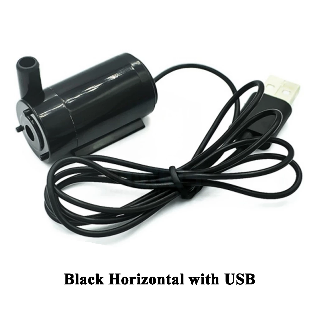 ปั๊มน้ำขนาดเล็ก DC 3V 3W แบบจุ่ม สำหรับบ่อน้ำพุ ตู้ปลา และไฮโดรโพนิกส์ รองรับ 4.5V 5V 6V thumbnail 4