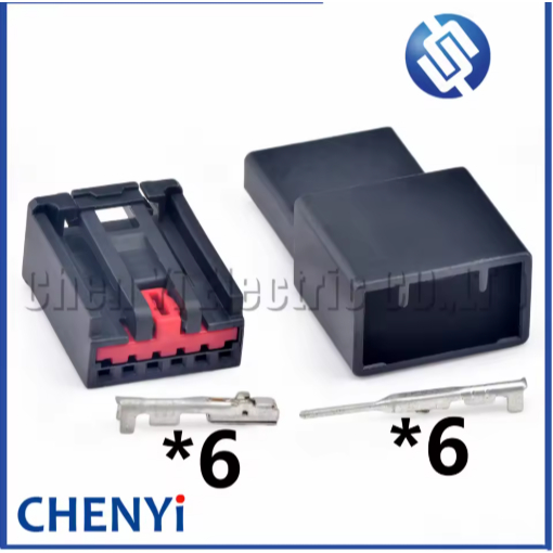 6 Pin รถเชื่อมต่อประตูบรรยากาศแสงรถมัลติมีเดีย USB ปลั๊กคันเกียร์ปลั๊ก ATI2PB-06-1AK สําหรับ Chevrol