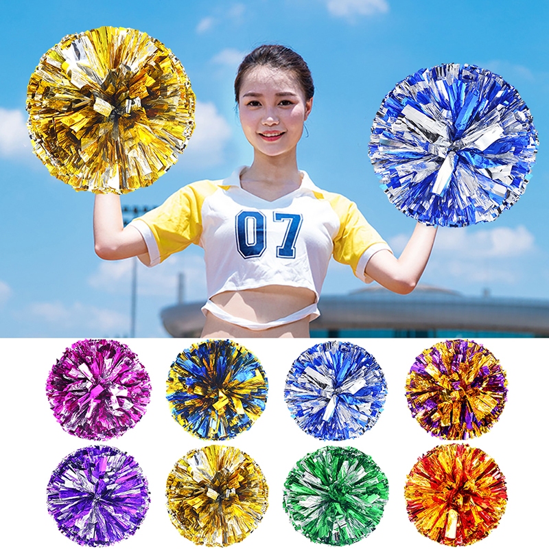 [ARG] Dance Sports Match Supplies และ Vocal Concert Decorator เชียร์ลีดเดอร์เชียร์ดอกไม้ Pom Pom Poms [TH]