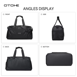OTOHE กระเป๋าเดินทางกีฬากลางแจ้ง Unisex กระเป๋าสะพายยิมแฟชั่น Unisex แบบพกพาโยคะว่ายน้ําฟิตเนสกระเป๋า