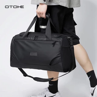 OTOHE กระเป๋าเดินทางกีฬากลางแจ้ง Unisex กระเป๋าสะพายยิมแฟชั่น Unisex แบบพกพาโยคะว่ายน้ําฟิตเนสกระเป๋า