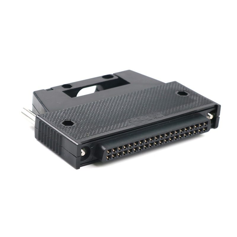 A6CON1 Connector FCN40P สําหรับ Omron Mitsubish Q Series PLC I/O Connector Servo มอเตอร์ปลั๊ก FCN-36