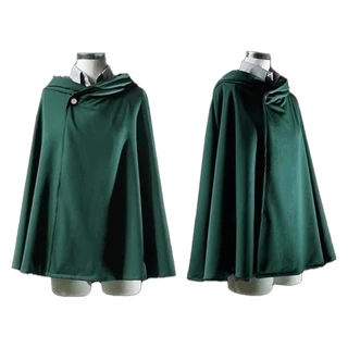 🔥ส่งจากกรุงเทพฯ🔥 Attack on Titan ผ่าพิภพไททัน Anime Cosplay Green Cloak Scout เสื้อไททัน เสื้อหน่วยสำรวจ