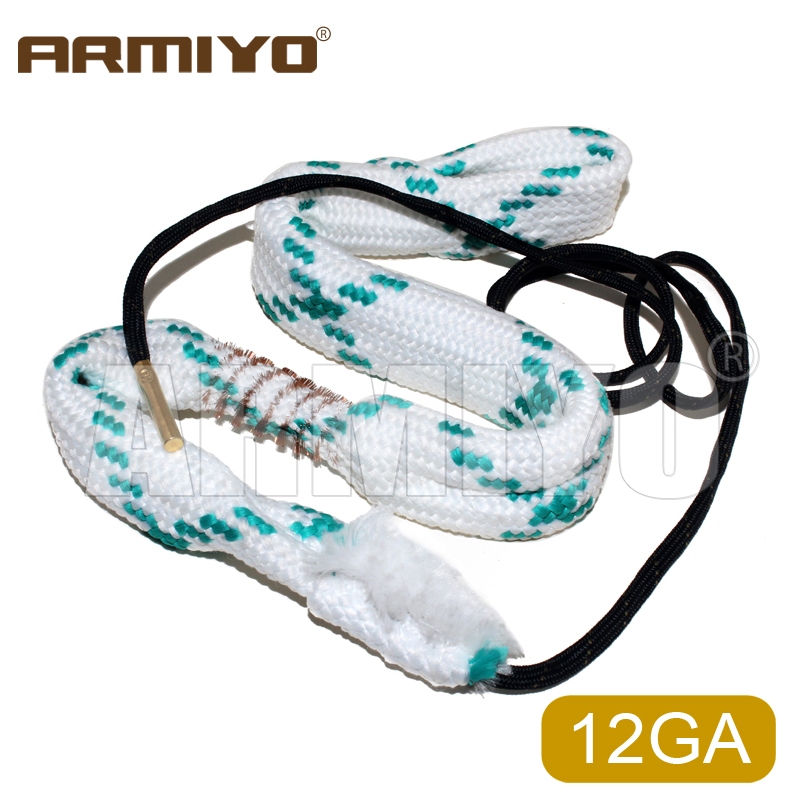 Armiyo 4.5 มม.ถึง 20 มม.เส้นผ่านศูนย์กลางแปรงในตัว Bore Clean ชุดเชือกสําหรับทําความสะอาดภายในของท่อ