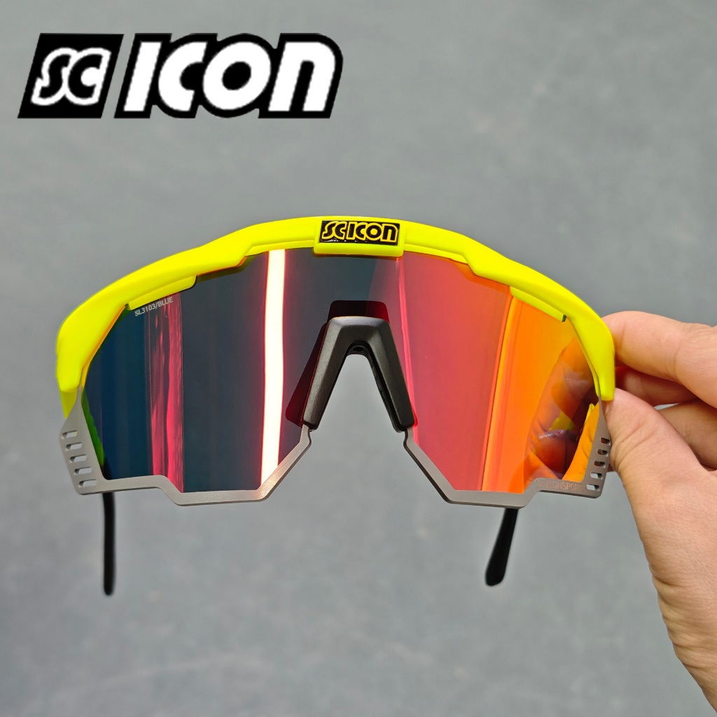 SCICON AEROSHADE KUNKEN แว่นตากีฬาสำหรับปั่นจักรยานและตกปลา ป้องกันแสงUV400 สวมใส่ง่ายและสบาย