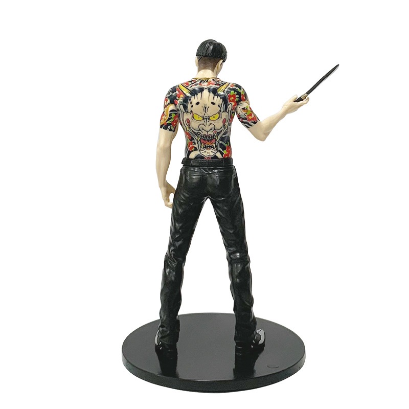 17 ซม.Action Adventure เกม Yakuza Kiryu Kazuma Goro Majima Underworld Society รูปปั้นคอลเลกชัน PVC ตัวเลขการกระทําตุ๊กตาของเล่นของขวัญ - รูปที่ 3
