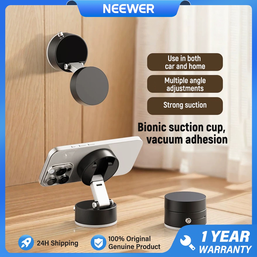 NEEWER AP003S ที่วางโทรศัพท์มือถือในรถยนต์แบบแม่เหล็ก เหมาะสําหรับรถยนต์ Travel Wall