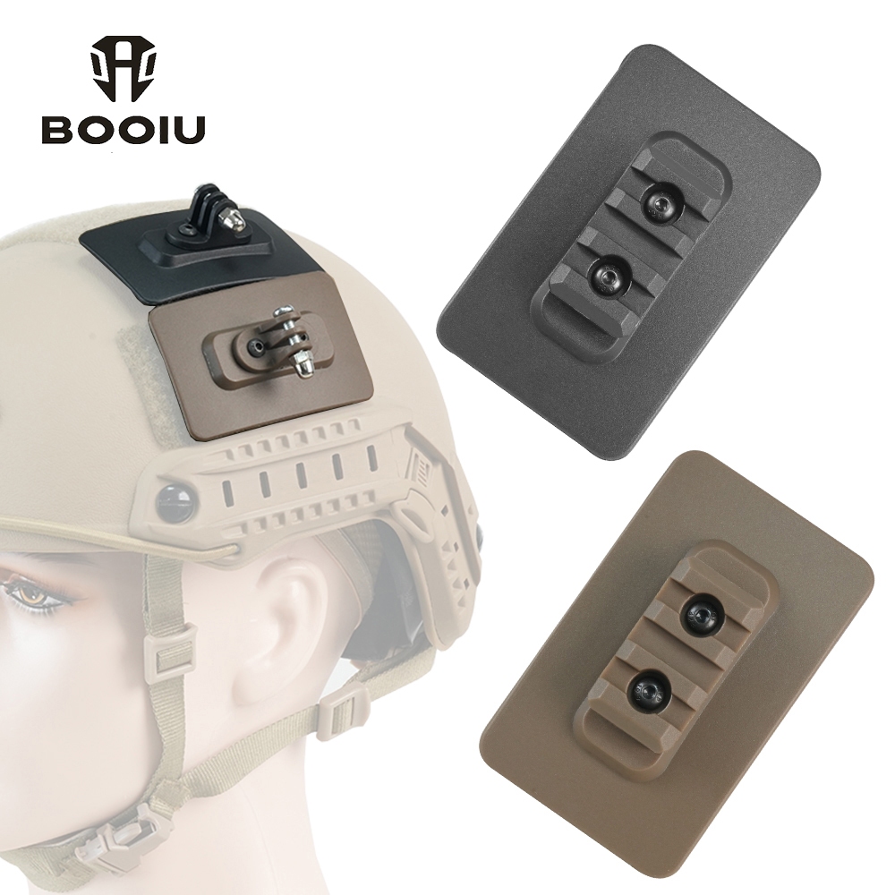 หมวกกันน็อคยุทธวิธี ปรับองศาได้ พร้อมอุปกรณ์มองภาพกลางคืนและตะขอ