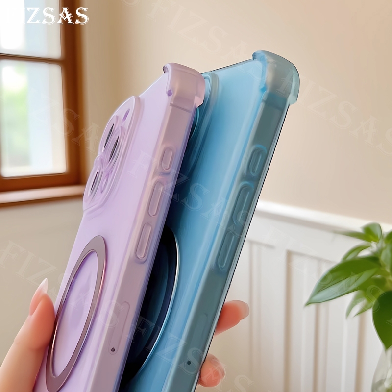 ปลอกซิลิโคนสําหรับ VIVO X200 FE X200 Pro X200 X100 X90 X80 X70 Pro 5G Matte เคสโทรศัพท์ผีเสื้อ Pearl สายรัดข้อมือความงามไร้สายแหวนแม่เหล็กฝาครอบ (FIZSAS FS021) ราคา ถูกที่สุด ดีลบีเคเค แกลเลอรีภาพที่ 4