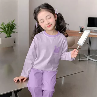 honeywears⚡พร้อมส่ง⚡ชุดบ้านเด็ก ชุดนอนลำลองเด็กผู้หญิง น่ารัก สวยหวาน ใส่สบาย สำหรับฤดูร้อน หลายสีให้เลือก ไซส์ 100-150