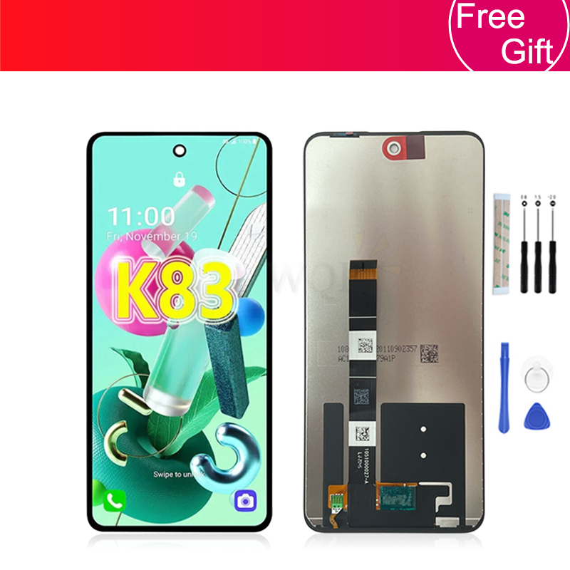 สําหรับ LG K83 จอแสดงผล LCD Touch Screen Digitizer Assembly สําหรับ LG K83 เปลี่ยนจอแสดงผลอะไหล่ซ่อม