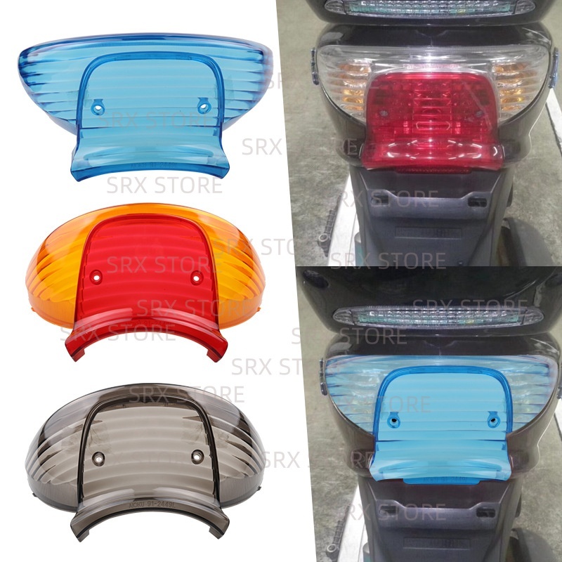 ไฟท้ายรถจักรยานยนต์ฝาครอบพลาสติกรถจักรยานยนต์ไฟเบรครถจักรยานยนต์ไฟท้ายสําหรับ JOG 50 JOG ZR Evolutio