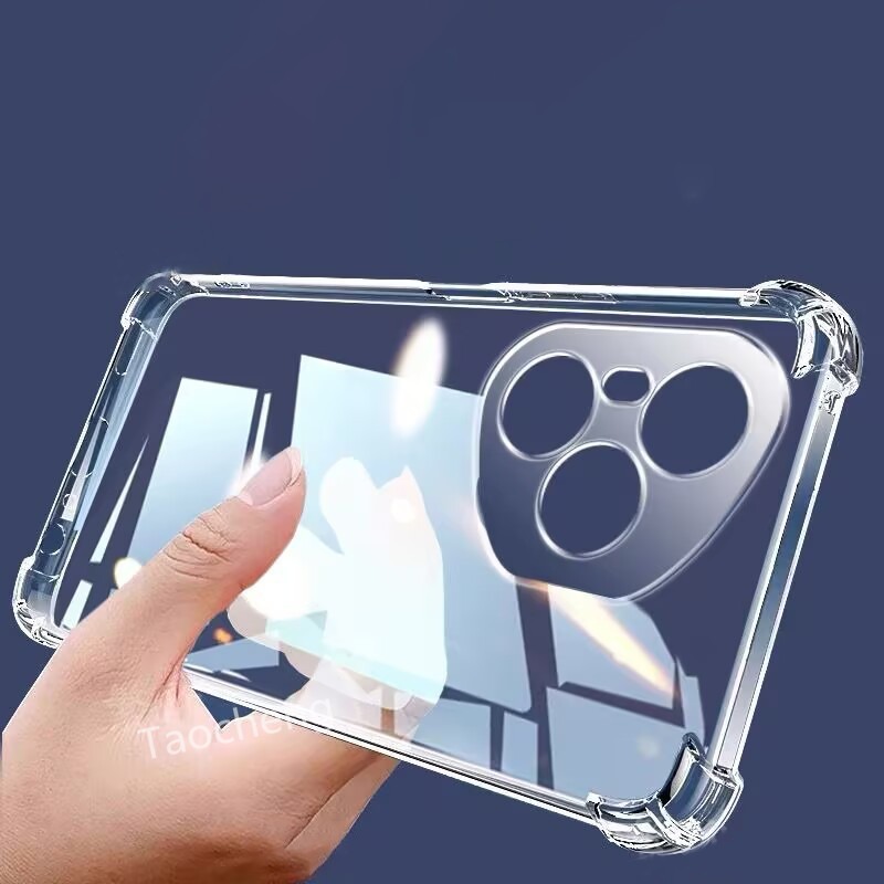 ปลอกโทรศัพท์สําหรับ Honor 400 Honor400 Pro Lite Honor400Pro 5G 2025 โปร่งใสซิลิโคนถุงลมนิรภัย Anti-f