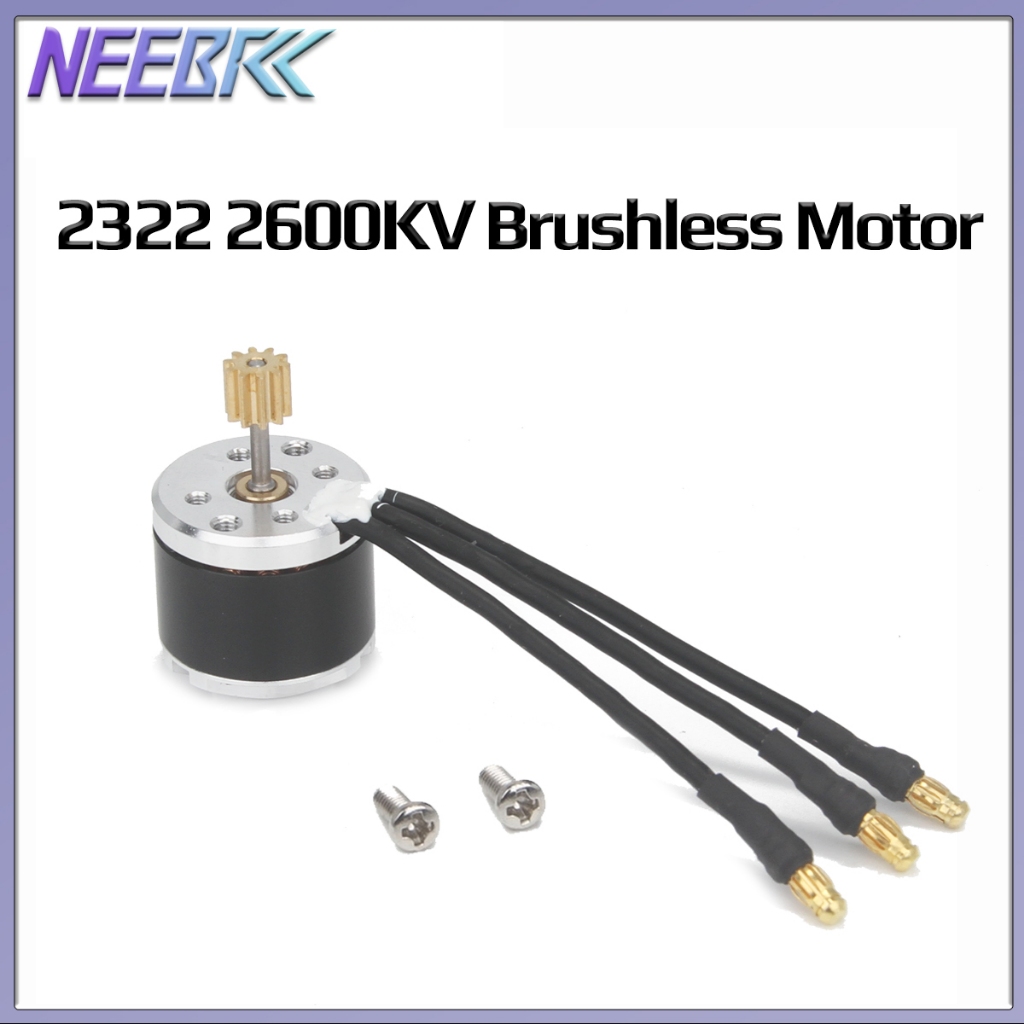 2322 2600KV Outrunner มอเตอร์ไร้แปรงสําหรับ 1/12 RC Crawler รถ MN82 MN99S MN168 MN78 Off Road รุ่น Climbing Part