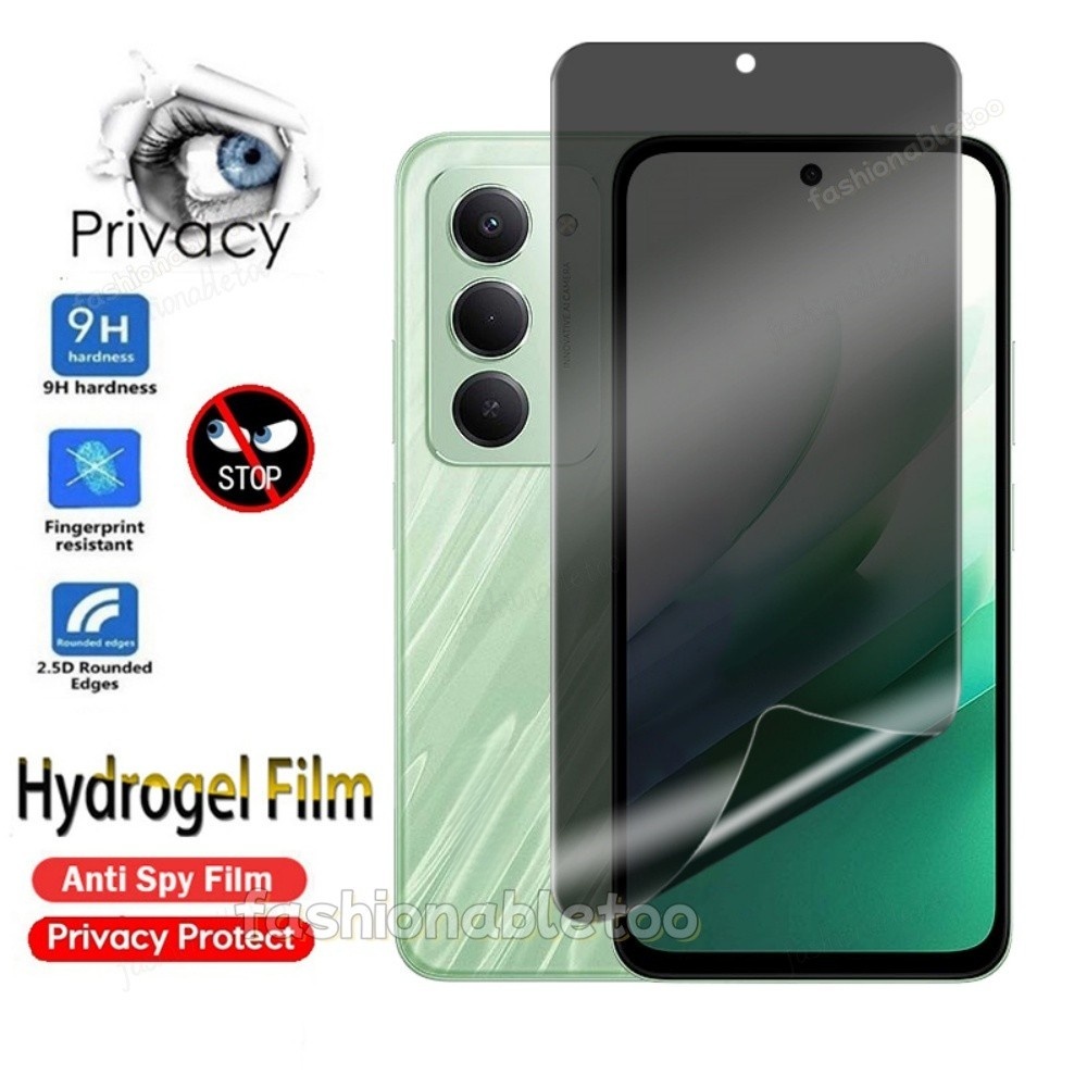 สําหรับRedmi15 Anti-spy Hydrogelฟิล์มสําหรับRedmi 15 C 15C Redmi15 C Redmi15C 2025 ความเป็นส่วนตัวป้