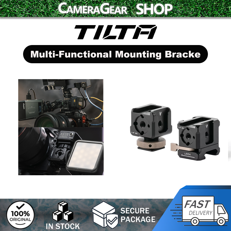 TILTA ขายึดรองเท้า NATO/เย็นอเนกประสงค์น้ําหนักเบาและยึดที่ปลอดภัยสําหรับกรงกล้อง