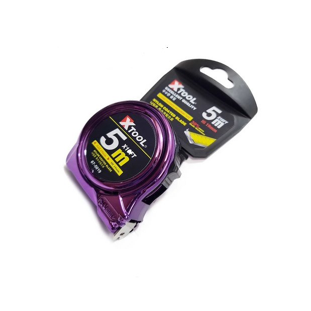 เกาหลี XTOOL เทปวัดเมตริกนิ้วสองด้าน 5M 7M