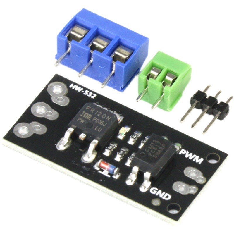 การแยก MOSFET MOSFET MOS Pipe Field Effect Pipe Module เปลี่ยนรีเลย์ FR120N LR7843 D4184