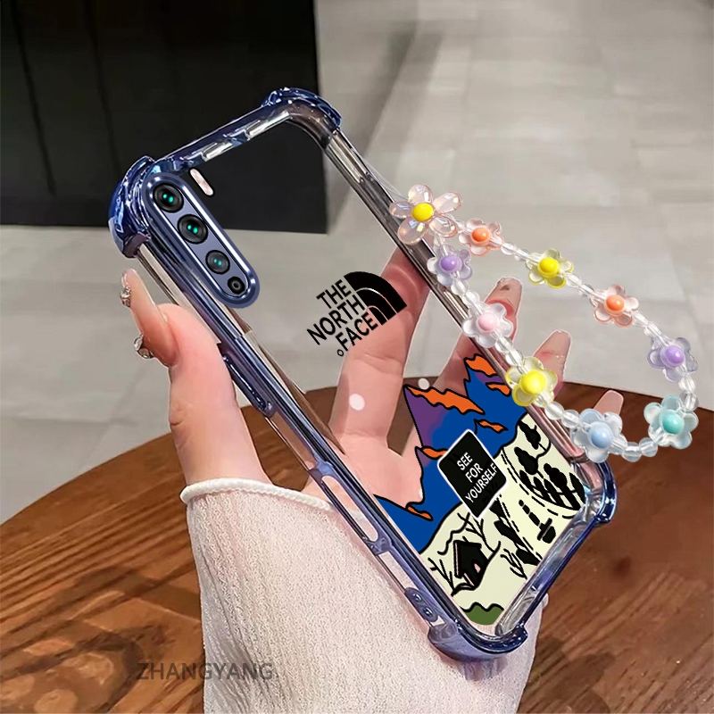 สําหรับ Huawei Nova 7 Nova 7 SE ความงามภูมิทัศน์ mountain peak highway รูปแบบไฟฟ้ากันกระแทก TPU soft Case ฟรีแขวนเชือก