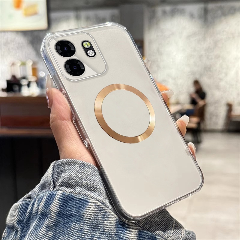 เคสสําหรับ infinix smart 9 infinix 50i 5g 2024 เคสโทรศัพท์ Softcase ซิลิโคนกันกระแทก Clear Cover ดีไ