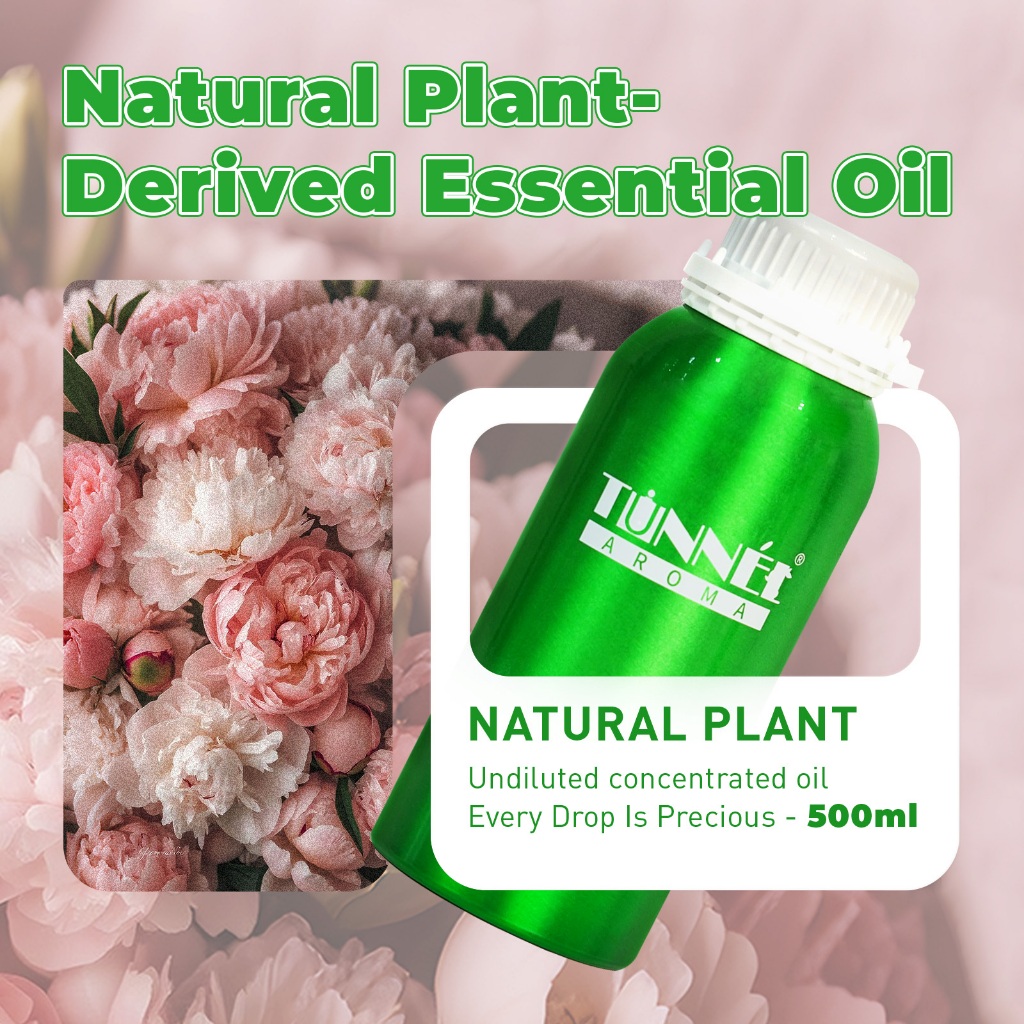 AROMA TUNNEL 100ML/500ML ผลไม้ดอกไม้ Series น้ํามันหอมระเหยบริสุทธิ์ 100% สารสกัดจากพืชธรรมชาติเครื่องอโรมาน้ํามันหอม
