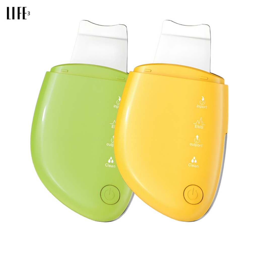 3Life Ultrasonic Blackhead Remover Ionic นําเข้า/ส่งออก EMS Massage 99.99 Deep Cleanser Skin Care