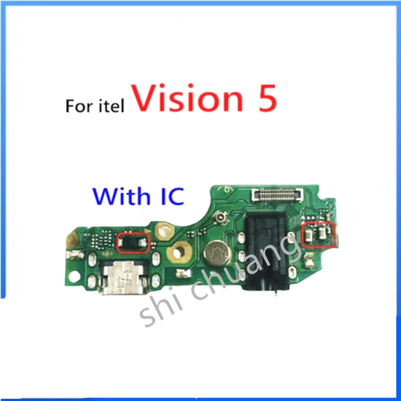 Fast CHARGING BOARD flex สําหรับ itel Vision 5 USB ชาร์จพอร์ต Dock Connector BOARD Flex Cable อะไหล่