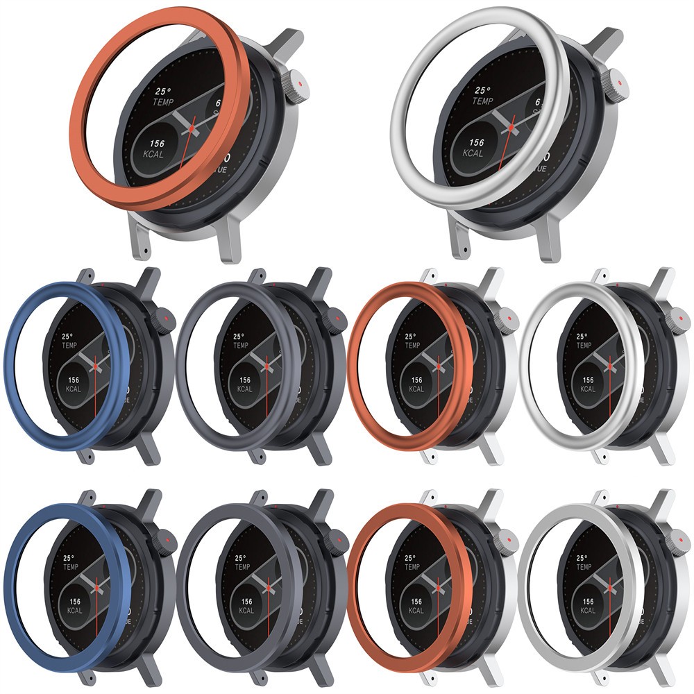 ขอบโลหะสําหรับ CMF Watch Pro2 เปลี่ยนนาฬิกาแหวนนาฬิกากรณีอุปกรณ์เสริมฟิล์มกระจกนิรภัย